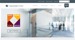 Desktop Screenshot of integratedhealthcarestrategies.com